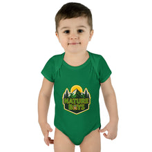 Infant Baby Rib Bodysuit - NATURE BOYS