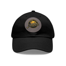 Dad Hat with Leather Patch (Round w/printed logo) - SCA