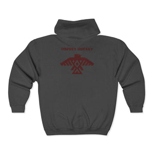 Osprey Hockey, Cozy Unisex Zip-Up Hoodie for Comfort and Style | Perfect for Casual Outings, Gifts, and Everyday Wear | Ideal for Fall and Winter