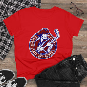 Garden State Red Coats - Women's Heavy Cotton Tee