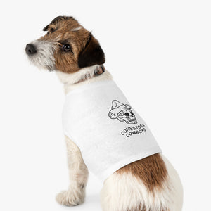 Conestoga Cowboys Pet Tank Top (black logo)