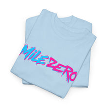 Mile Zero Color Logo Tee - Unisex Heavy Cotton Tee