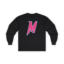 Menace Unisex Ultra Cotton Long Sleeve Tee - "M" logo