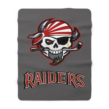 Fitchburg Raiders Sherpa Fleece Blanket