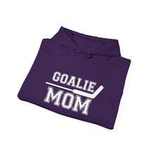 Unisex Heavy Blend™ Hooded Sweatshirt - Goalie Mom (in white)