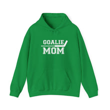 Unisex Heavy Blend™ Hooded Sweatshirt - Goalie Mom (in white)