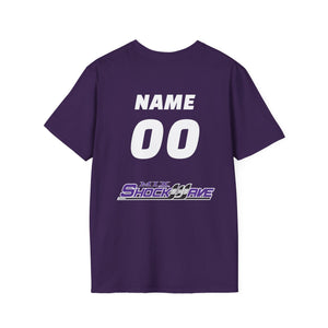 Unisex Softstyle T-Shirt - Front Logo & Customizable Back Name/Number