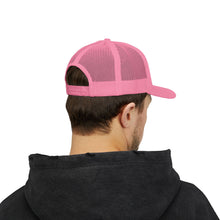 Cotton Snapback Trucker Cap - Conestoga Cowboys (black logo)