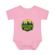 Infant Baby Rib Bodysuit - NATURE BOYS