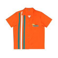 Tropics (Orange) Men's Hawaiian Shirt (AOP)