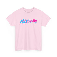 Mile Zero Color Logo Tee - Unisex Heavy Cotton Tee