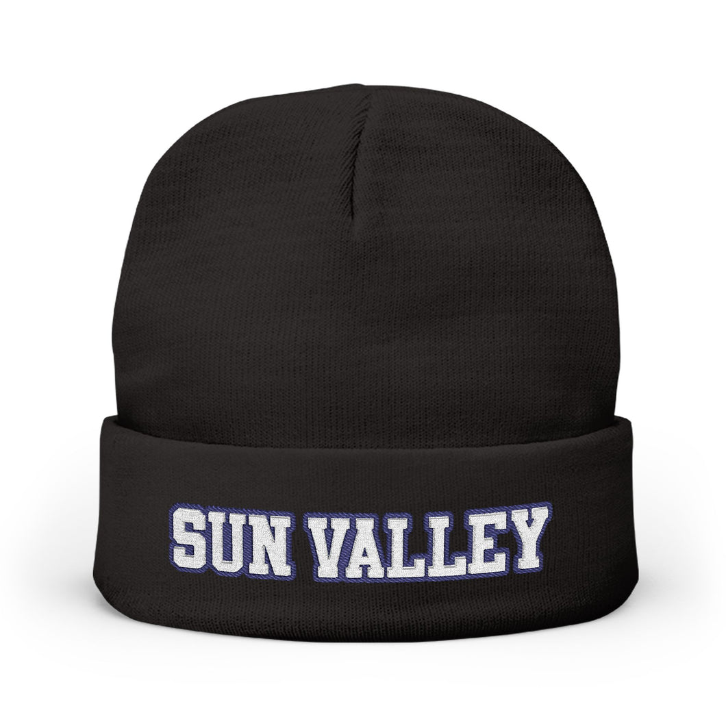 Sun Valley Knit Beanie (Embroidery)