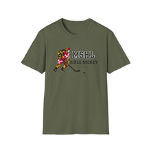 MSHL Girls Hockey Unisex Softstyle T-Shirt (colors)