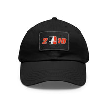 Dad Hat with Leather Patch (Rectangle) 2 N 10