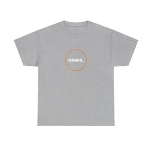 Unisex Heavy Cotton Tee-NSBHL Chest logo