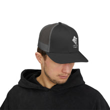 Cotton Snapback Trucker Cap - Conestoga Cowboys (white logo)