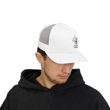 Cotton Snapback Trucker Cap - Conestoga Cowboys (black logo)