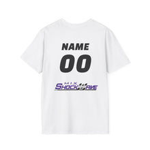 Unisex Softstyle T-Shirt - Front Logo & Customizable Back Name/Number