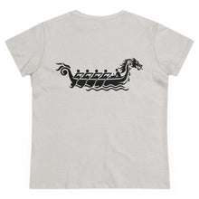 Making Waves - Women's Midweight Cotton Tee - Paddle Like a Mother