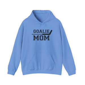 Unisex Heavy Blend™ Hooded Sweatshirt - Goalie Mom (in black)