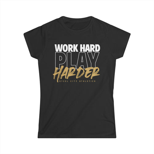 SC Athletics Women's Softstyle Tee - Work Hard