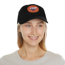 CSHL Roller - Dad Hat with Leather Patch (Round)