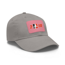 Dad Hat with Leather Patch (Rectangle) 2 N 10