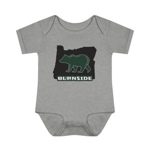 BURNSIDE BEARS  Infant Baby Rib Bodysuit