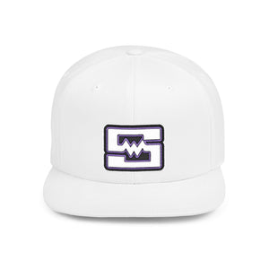 Flat Bill Snapback Hat - Shockwave