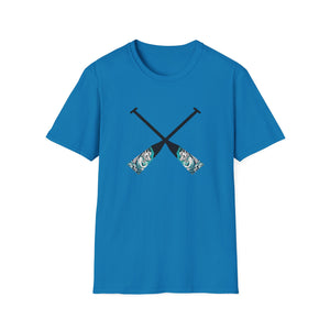 Making Waves - Unisex Softstyle T-Shirt - Paddles