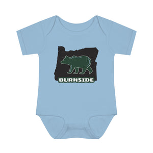 BURNSIDE BEARS  Infant Baby Rib Bodysuit