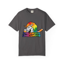 Drunken Unicorn Unisex Garment-Dyed T-shirt - PBH