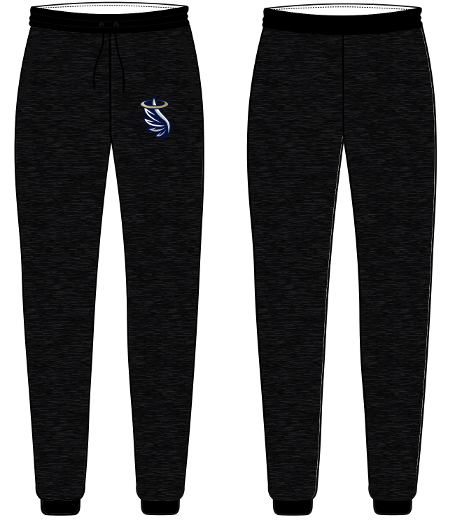 Angels Stitched Cotton Joggers