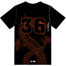 Brunswick LAX Moisture Wicking Short Sleeve (Dragon Skeleton)