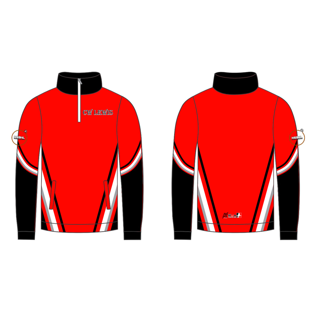 CW Lewis 1/4 Zip Jacket (HSBH NJ MS)