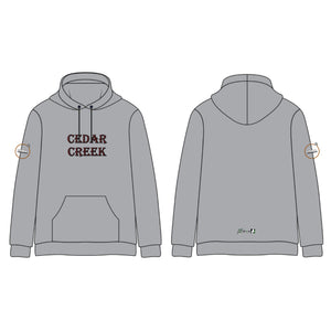 Cedar Creek Stitched Cotton Hoodie (HSBH NJ HS) (2 color options)