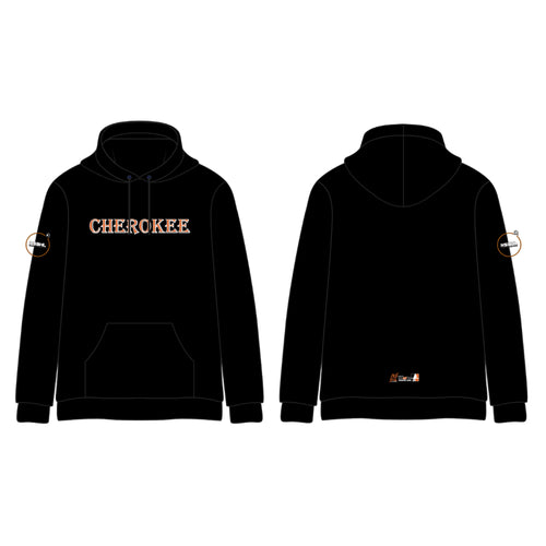 Cherokee Stitched Cotton Hoodie (HSBH NJ HS) (2 color options)