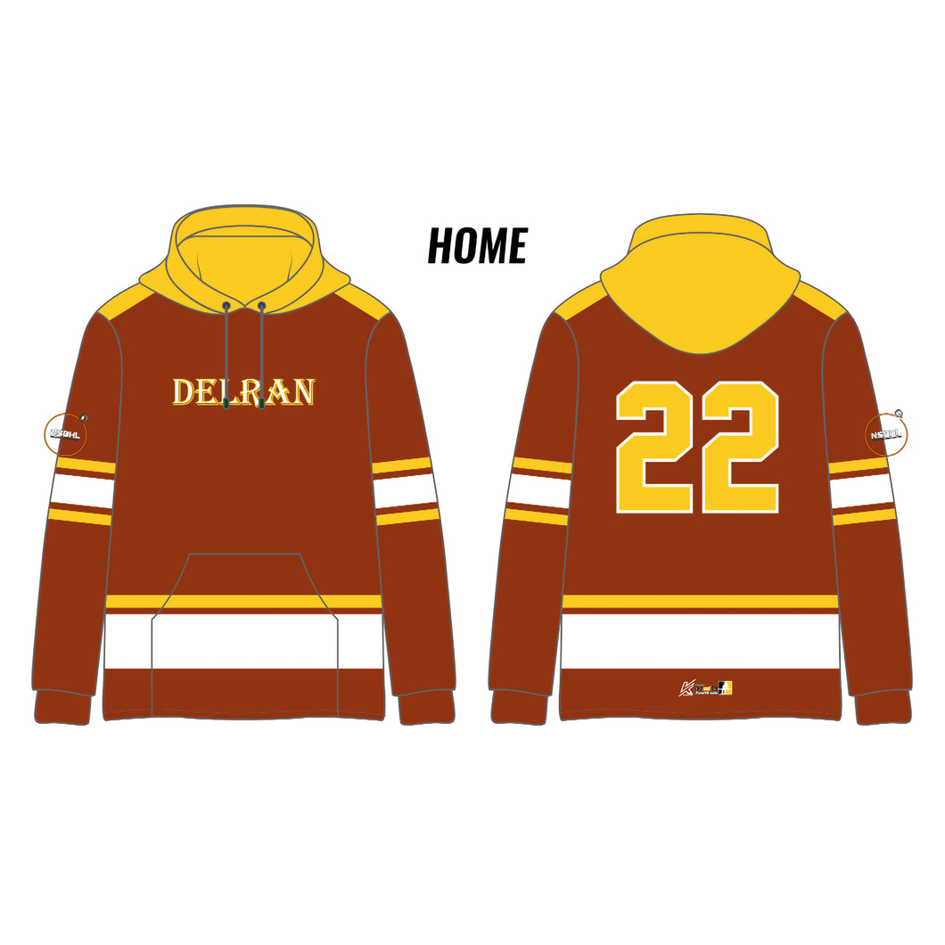 Delran Hoodie (HSBH NJ HS) (2 color options)