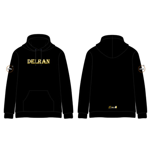 Delran Stitched Cotton Hoodie (HSBH NJ HS) (2 color options)
