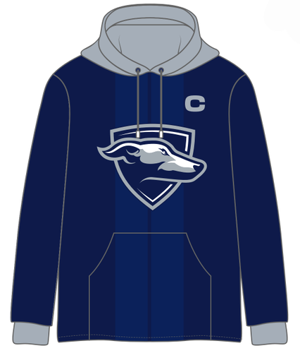 Greyhounds Hoodie (custom/sublimated)
