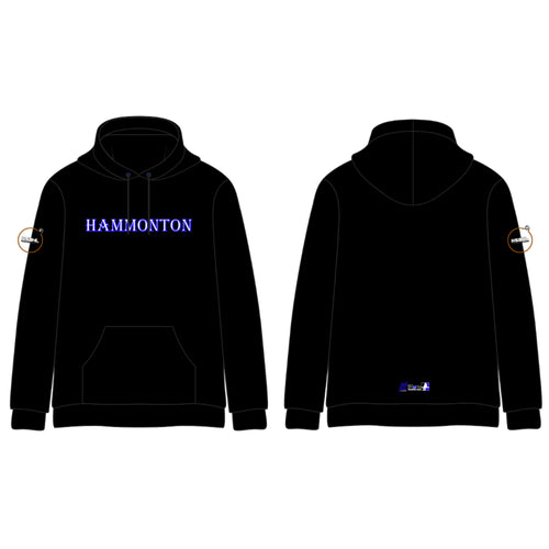 Hammonton Stitched Cotton Hoodie (HSBH NJ HS) (2 color options)