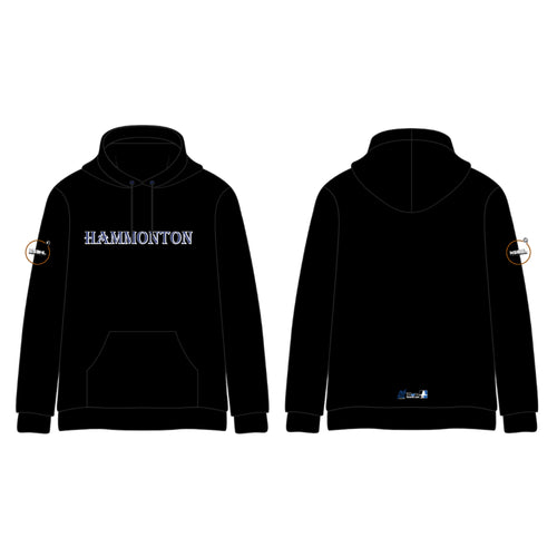 Hammonton Stitched Cotton Hoodie (HSBH NJ MS) (2 color options)