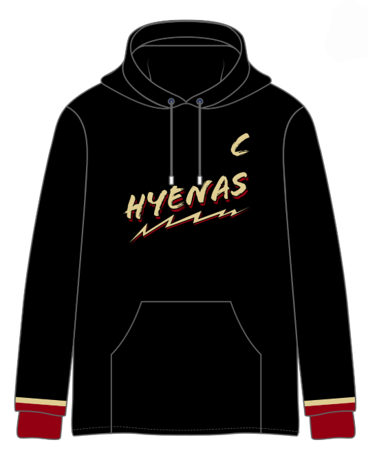 Hyenas Hoodie (custom/sublimated)