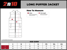 Franklin Regional Ice - Long Puffer Vest (Insulated) - 2 color options