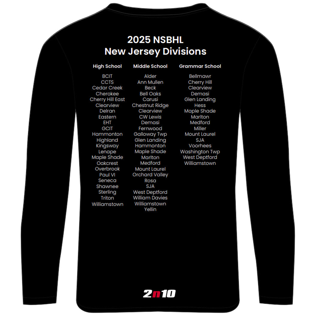 NSBHL Divisional Long Sleeve Tee
