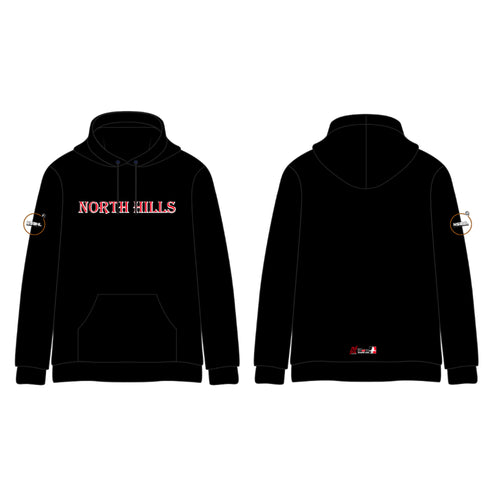 North Hills Stitched Cotton Hoodie (HSBH PA MS) (2 color options)