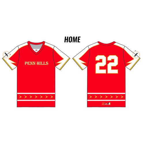 Penn Hills Jersey (HSBH PA HS) (2 color options)