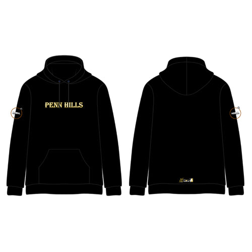 Penn Hills Stitched Cotton Hoodie (HSBH PA HS) (2 color options)