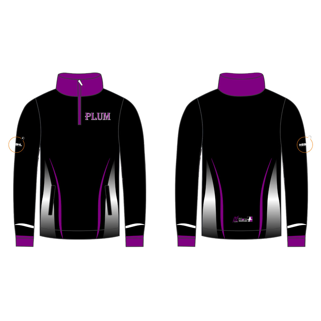 Plum 1/4 Zip Jacket (HSBH PA HS)