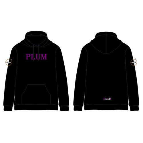 Plum Stitched Cotton Hoodie (HSBH PA HS) (2 color options)